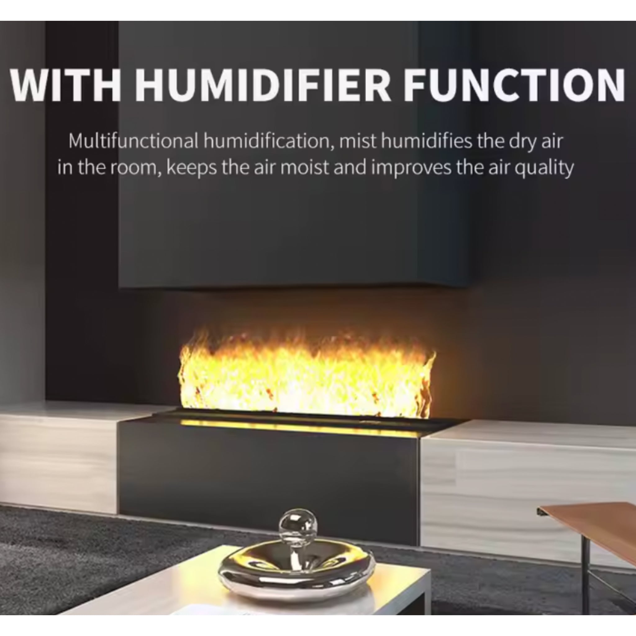 VaporFlame Nebula 36-Inch Water Vapor Fireplace Insert